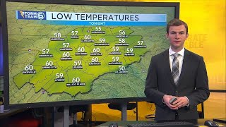 Clouds will clear leading to more sunshine
