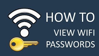 How to view saved WiFi passwords on Windows 10