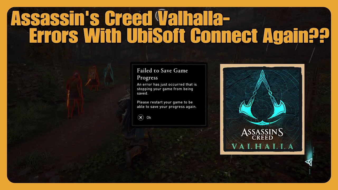 Assassin's Creed Valhalla- Errors With UbiSoft Connect Again??? - YouTube