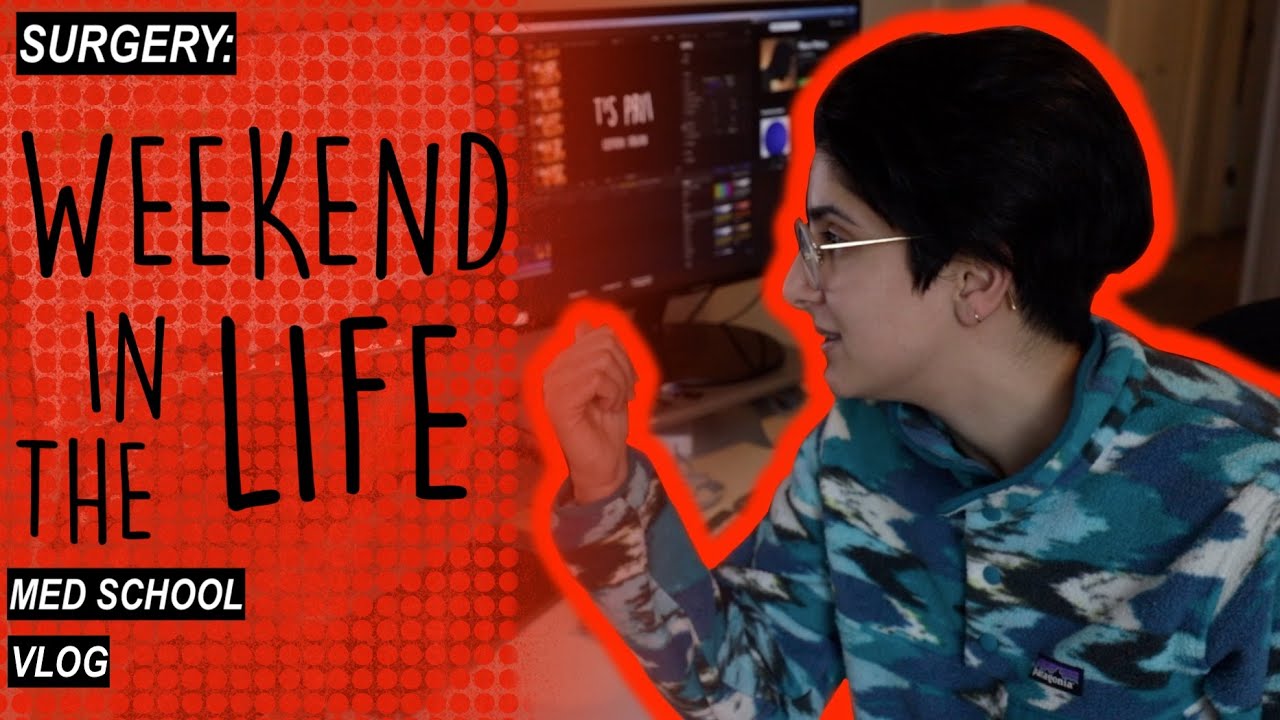 a WEEKEND in the life of a MED STUDENT || MED VLOG - YouTube