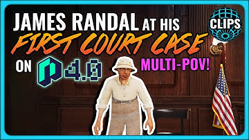 JAMES RANDAL AT HIS FIRST COURT CASE ON NoPixel 4.0! MULTI-POV!
