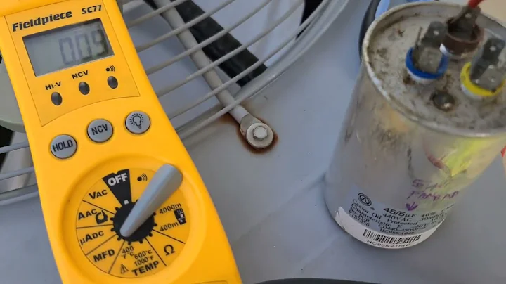 AC compressor unit not working | If indoubt Check the capacitors!