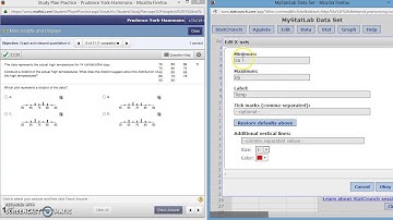 Dot Plot in StatCrunch
