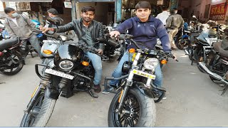 Harley Davidson Second Hand Bike | Old Two Wheeler Market in Delhi Subhsh Nagar