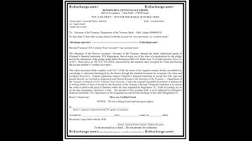 Bill of Exchange. 3. "How to Serve it, and Bank Processing Instructions" - Explained