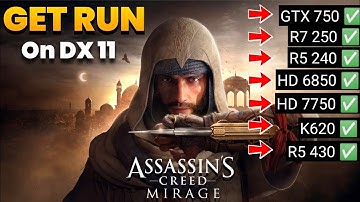 Fix DX12 Error & Run Assassin’s Creed Mirage On DX11 | PC Guide