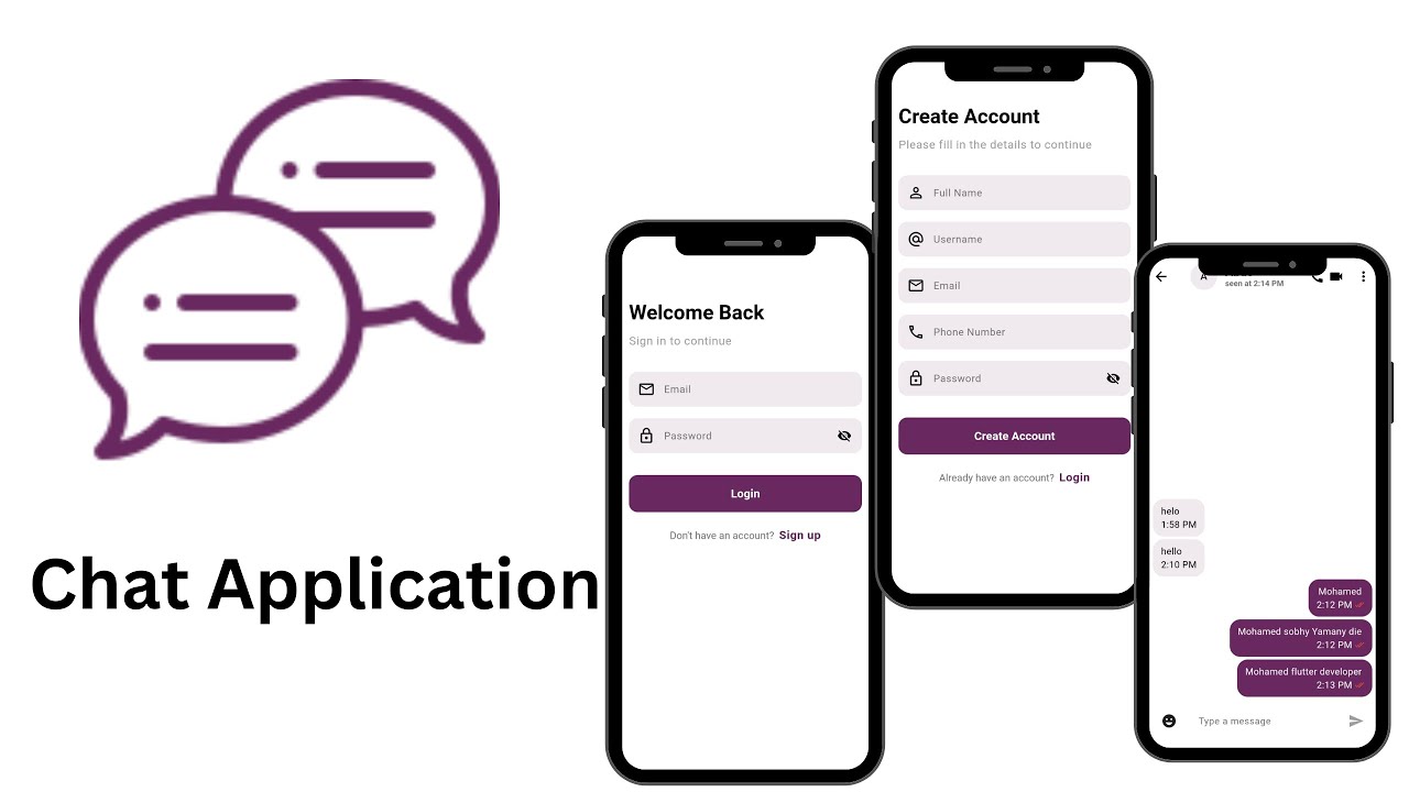 Flutter Chat Application - YouTube