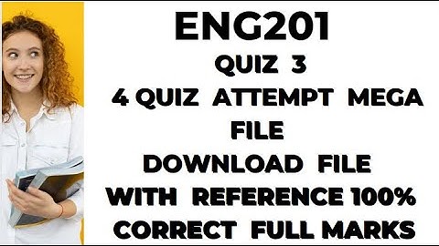 ENG201 Quiz No.03 Solution Fall 2022|| Eng201 quiz 3 2022|Eng201 solved quiz 3 fall 2022#vuknowledge