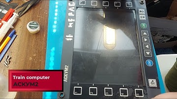ASKUM2 train on-board computer repair. SSPS.