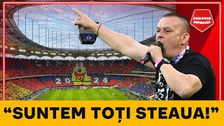 Gigi Mustata, DISCURS MANIFEST pentru FANII CSA Steaua dupa RECORDUL de pe Arena Nationala