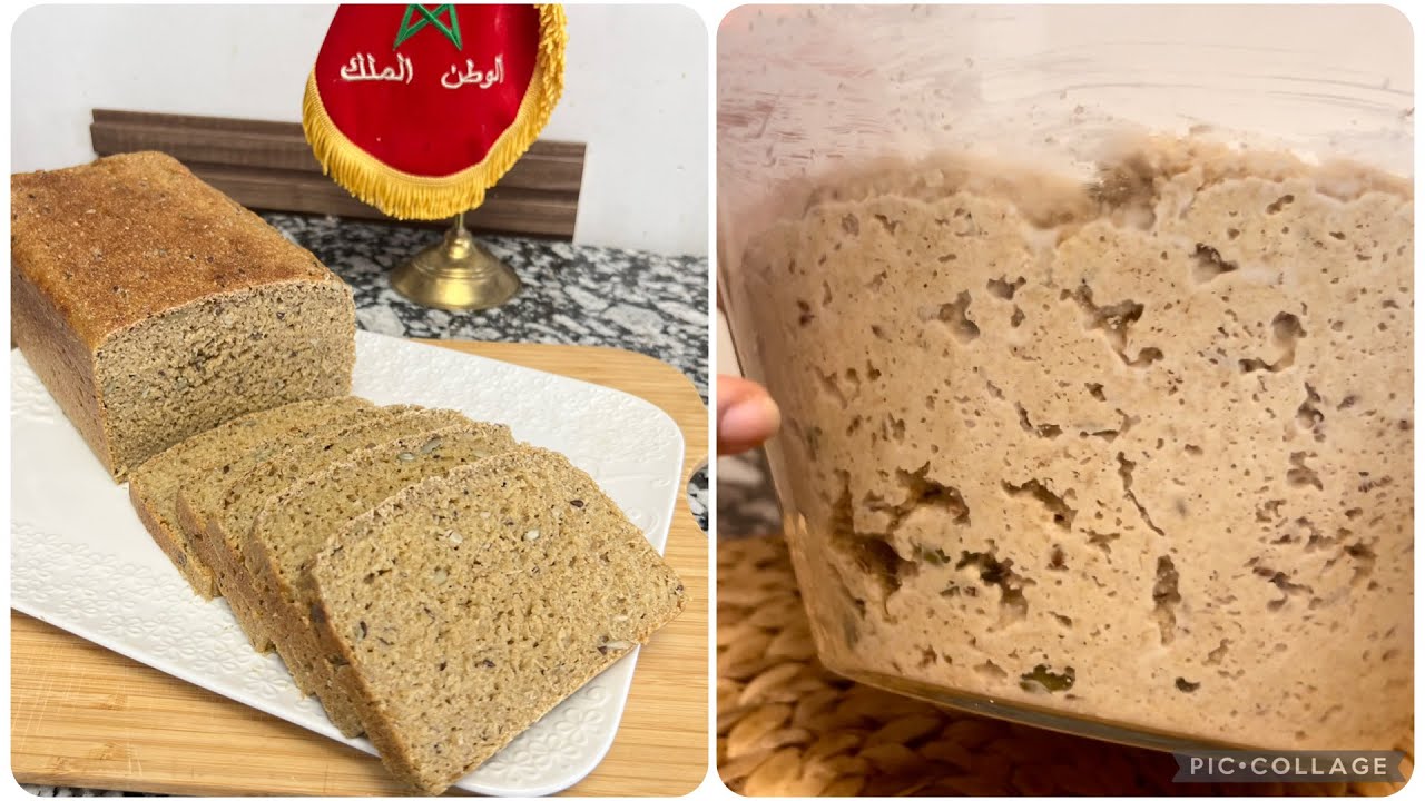 ڤيديو من القلب أختيتي لي عندها تجربة أكثرمن 10سنين مع الخميرة البلدية حضرات خبز صحي ساهل بلا دليك