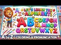 ABC Alphabet Song | Learn A to Z Phonics for Kids