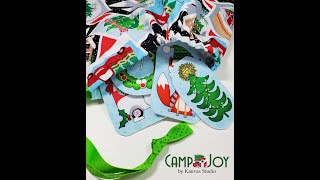 Advent Calendar Tutorial featuring the Camp Joy collection by Kanvas