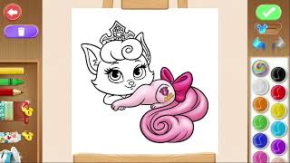 Disney Coloring World (PC) Color - Whisker Haven Tales with the Palace Pets - Dreamy