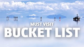 The ULTIMATE TRAVEL Bucket List | 25 MustSee Destinations
