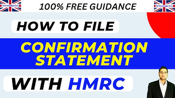 How to File Confirmation Statement (Companies House) | First Time | HMRC