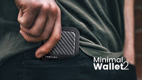 PUNCUBE Minimal wallet 2.0