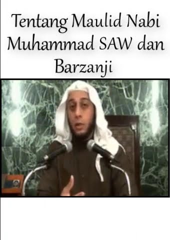SYEKH ALI JABER :MAULID NABI MUHAMMAD SAW DAN BARZANJI