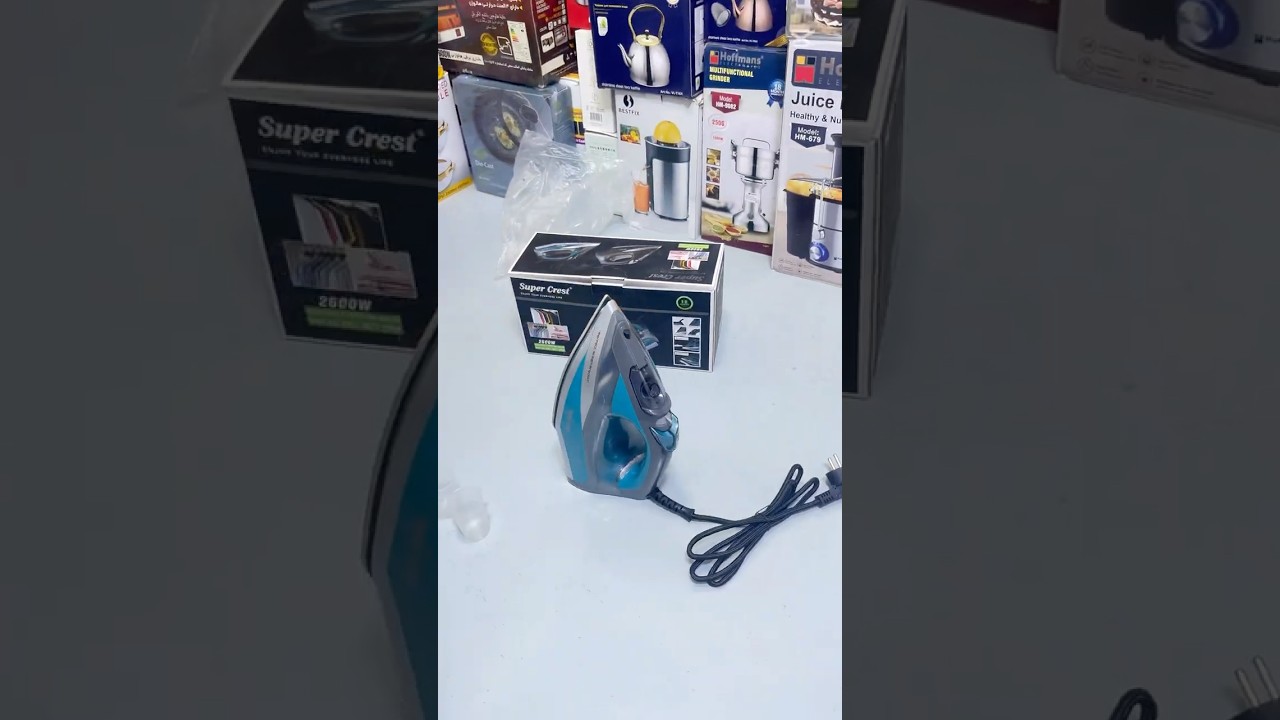 Imported Super Crest Steam Iron | order on Whatsapp | 03142626506 | 