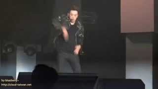 Rain Bi 비 [Fancam] 151114 The Squall 2015 & 2016 Rain World Tour in ShenZhen - Dance Break