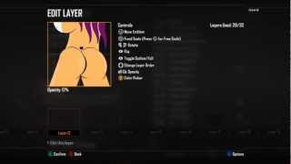 Black Ops 2 - Sexy Ass - Emblem Tutorial!