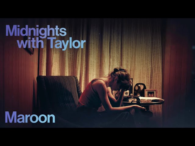 Taylor Swift - Maroon (Live Concept) [from Midnights with Taylor] class=
