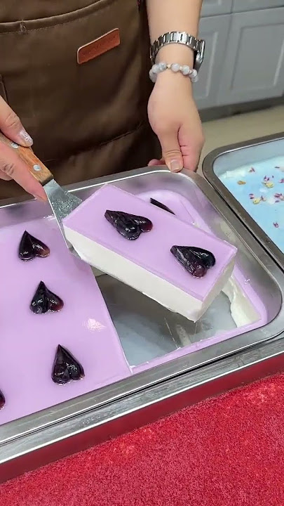 🥰 Satisfying with delicious grass milk pudding 🥳 #food #satisfying #satisfyingvideo 174576
