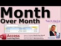 How to Compare Month-Over-Month (Previous Month and Same Month Last Year) Sales in Microsoft Access