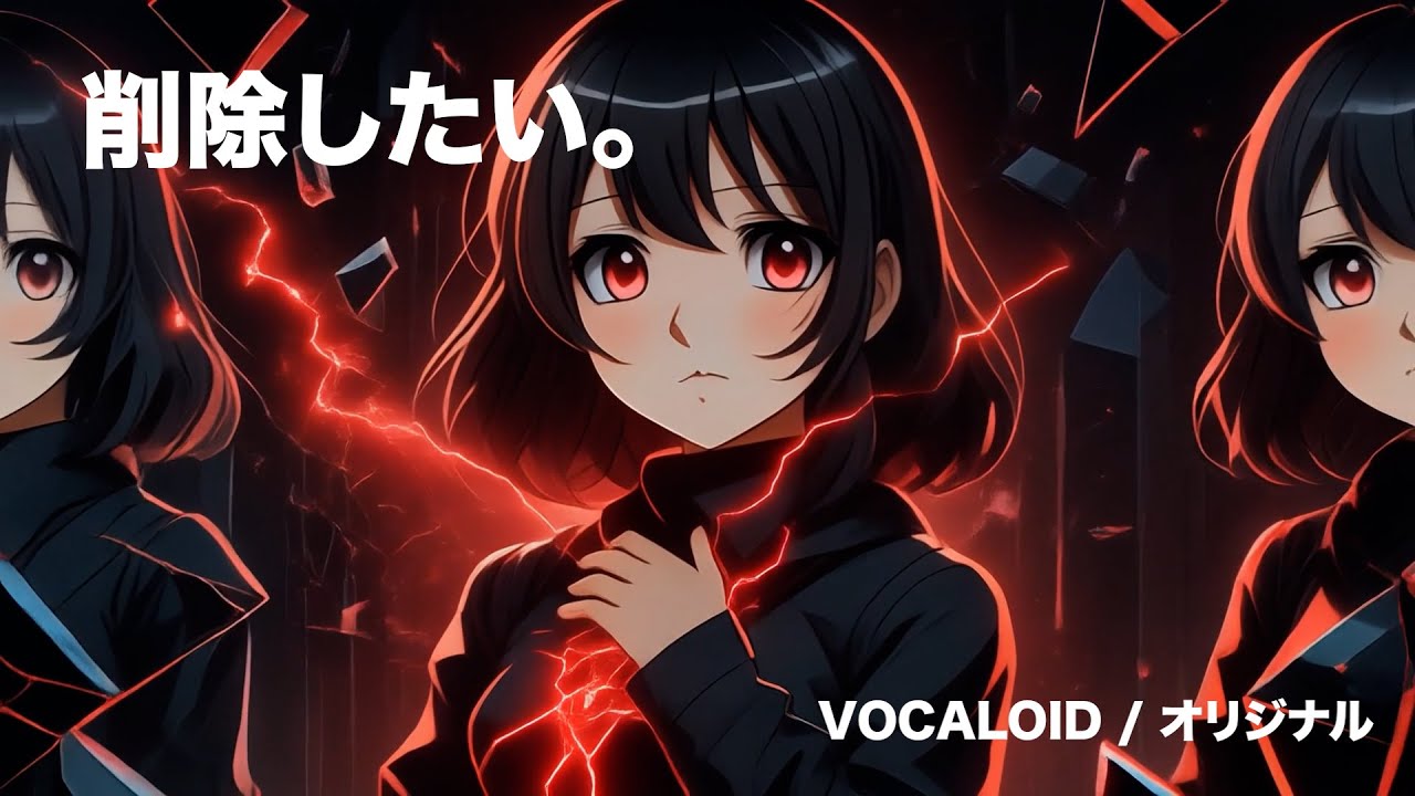 【VOCALOID】削除したい。– オリジナル曲 / 切ないダーク失恋ソング【Korean Producer】