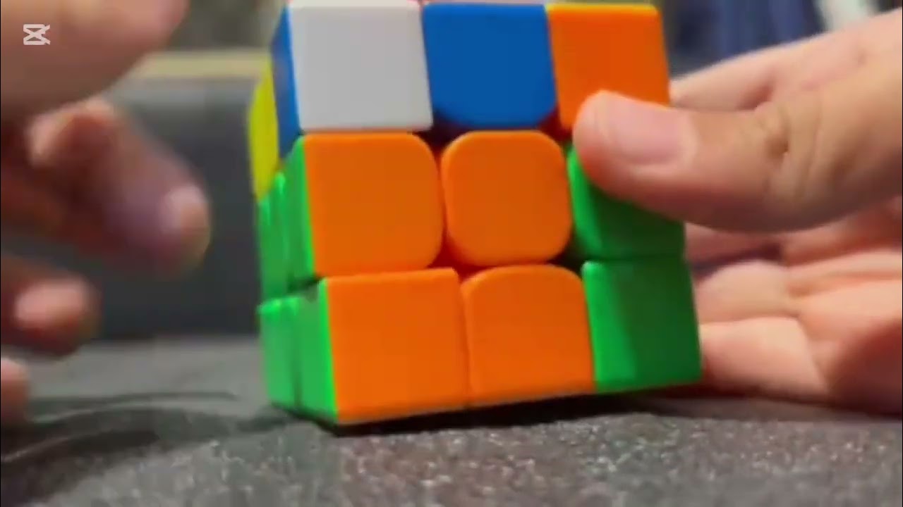 Beginner cfop example solve 