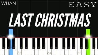 Wham! - Last Christmas | EASY Piano Tutorial Resimi