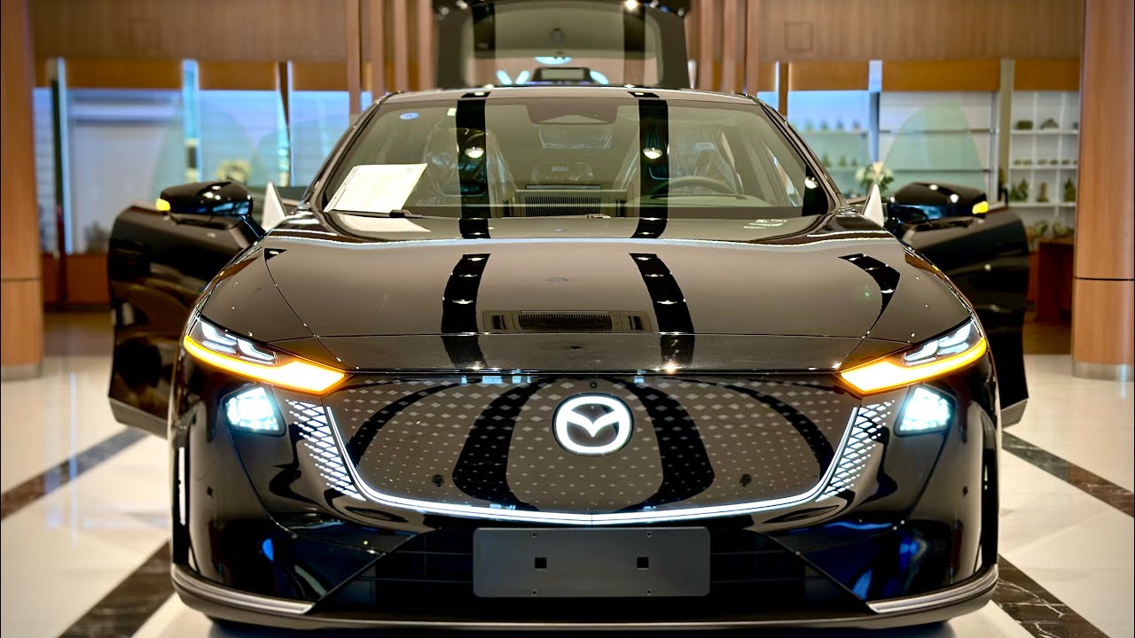 2025-mazda-ez-6-luxury-ev-interior-and-exterior-youtube