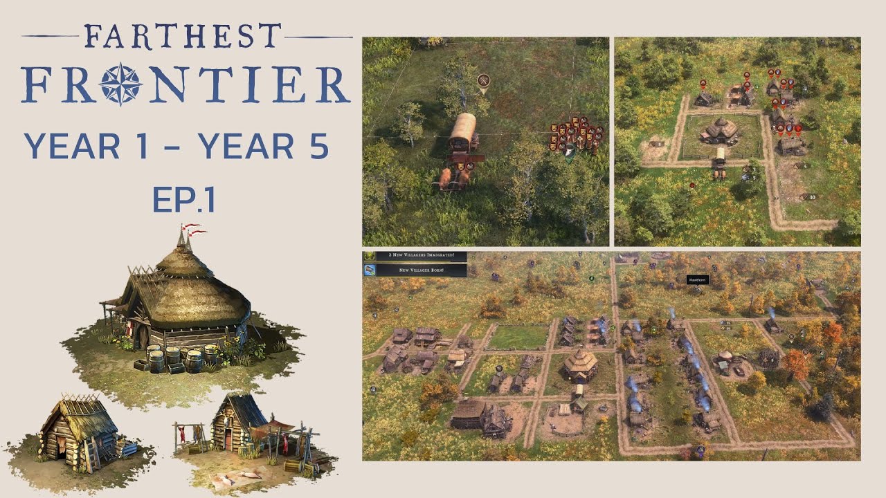 Farthest Frontier YEAR 1-5 เริ่มสร้างอาณานิคมใหม่ EP 1 