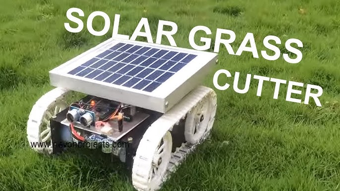 Interaktion fårehyrde Spytte ud Make an Automatic Grass Cutting (Lawn Mower) Robot using Arduino - YouTube