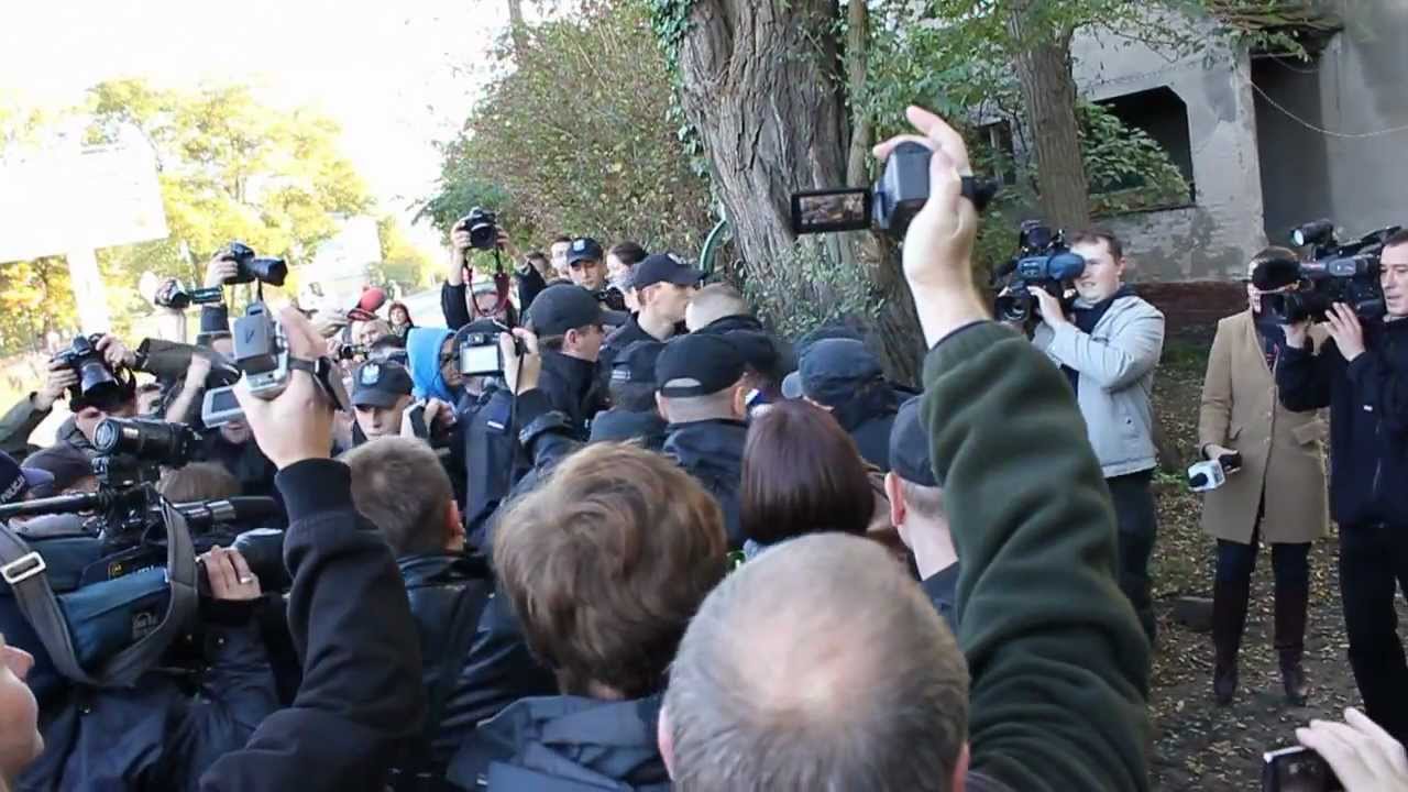 Eksmisja z willi Gruneberga - weszli z użyciem siły