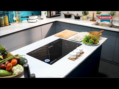 Video BẾP ĐÔI ĐIỆN TỪ HỒNG NGOẠI SUNHOUSE MMB9200MIX: DÙNG... - youtube