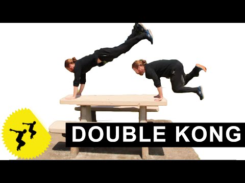 Como Duplo Kong Vault - Como Parkour Tutorial