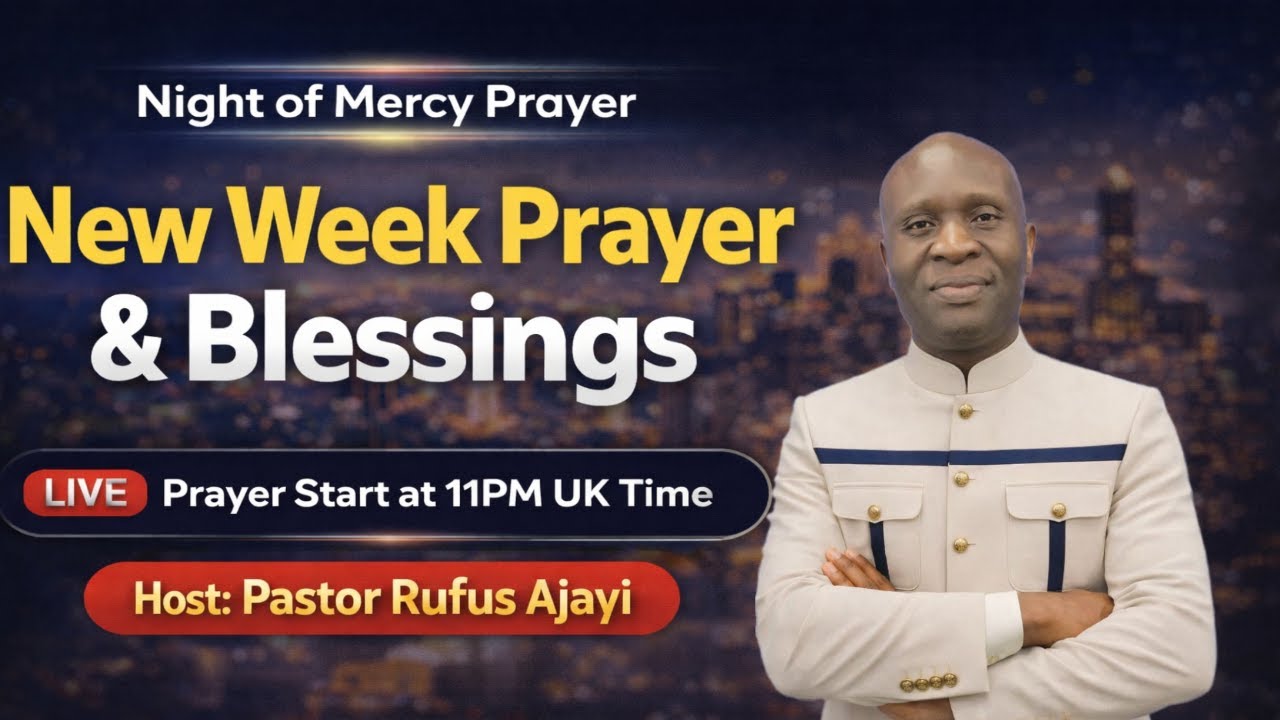NEW WEEK PRAYER — GOD IS RELEASING YOUR BLESSINGS THIS WEEK . - YouTube
