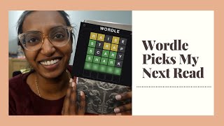 Wordle Picks My Next Read 🟩 | Reading Vlog