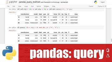 สอน Python สำหรับ Data science: การใช้ query ในการกรองข้อมูลใน pandas DataFrame