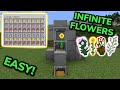 SIMPLE 1.20 TALL FLOWER FARM TUTORIAL in Minecraft Bedrock (MCPE/Xbox/PS4/Nintendo Switch/PC)