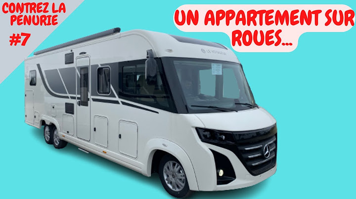 Le CAMPING-CAR de LUXE français... Vivez un RÊVE ! LE VOYAGEUR 8.7 GJF HÉRITAGE.