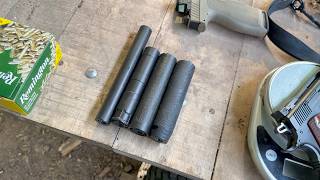 .22 Suppressor Testing: B&T Tiger vs. Echocore Topo vs. Rugged Oculus vs. AB Little Bird