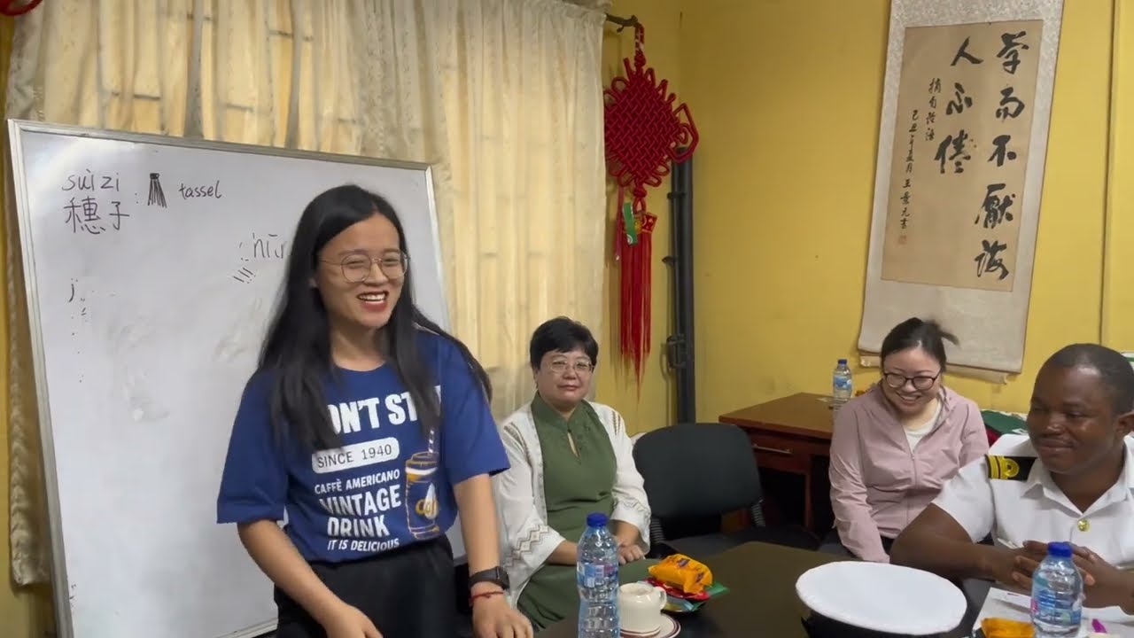 Learn Mandarin Chinese | African  Naval Officers Mandarin training Closing ceremony 
