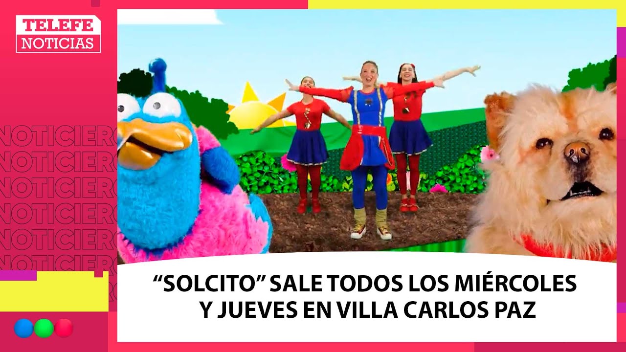 "SOLCITO" asegurado este verano en el TEATRO LIBERTAD de Villa Carlos Paz