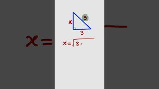 Fast way to find the opposite or Adjacent sides of a Right-angled triangle.