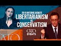 Interns Debate: Libertarianism vs. Conservatism (Cato vs. Heritage)