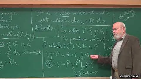 Dale Rolfsen  / Ordering Knot Groups Lecture 1: In...