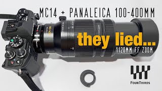 เทเลคอนเวอร์เตอร์ Olympus 1.4x พร้อม Panasonic Leica 100...