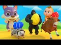 Animals surprise eggs cartoon for kids  wild animals  animal sounds  boo kids cartoon